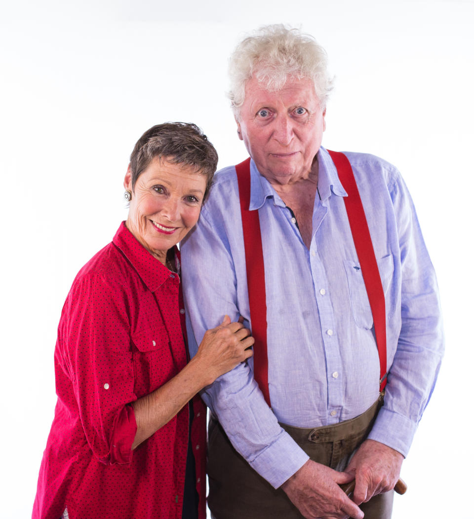 Pamela Salem and Tom Baker (Big Finish Productions Ltd/PA)