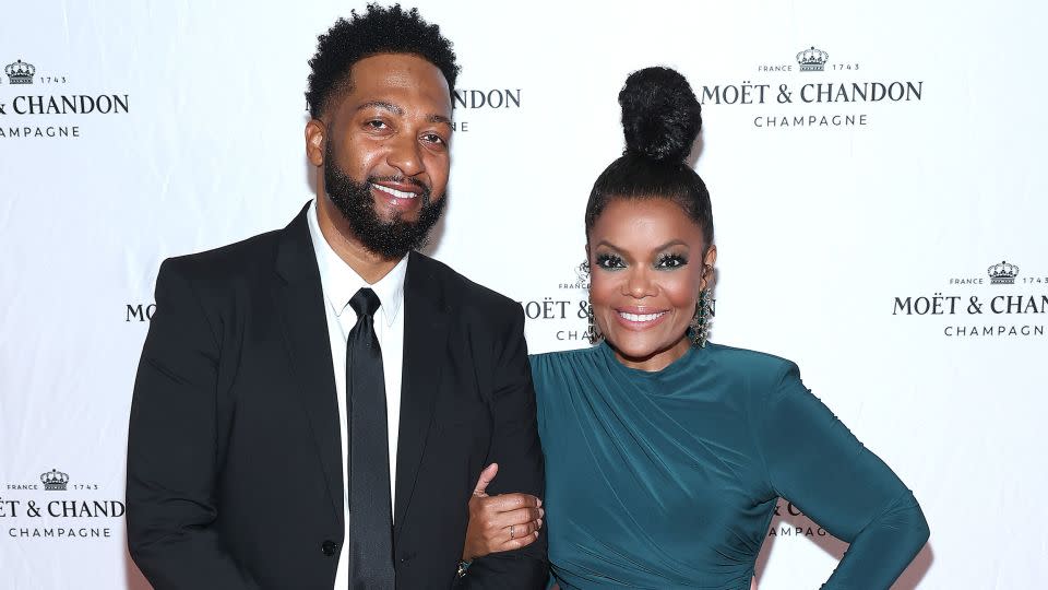 Anthony Davis and Yvette Nicole Brown in November. - Paul Morigi/Getty Images