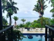 <p>La piscina y la terraza de este albergue cuentan con unas vistas impresionantes del Caribe. No solo eso, sino que es posible lanzarse directamente desde el alojamiento al mar a través de un tobogán acuático. (Foto: Instagram / @applesnaps83). </p>