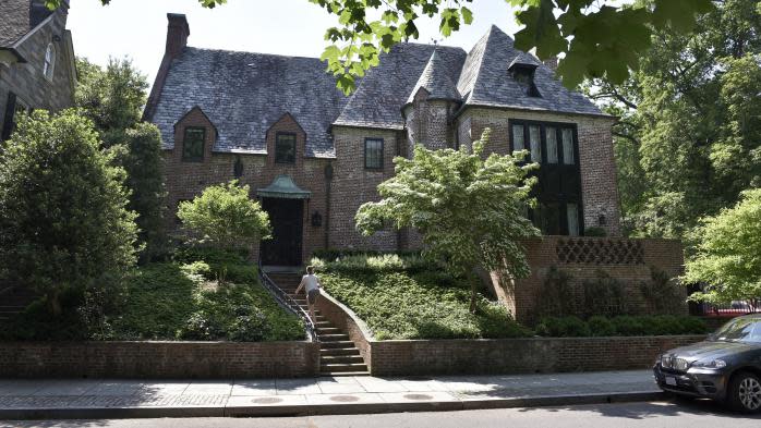 <p>Vista exterior de la casa de los Obama. (AP Photo/Andrew Harnik, File) </p>