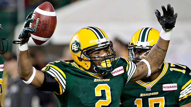 Edmonton Eskimos' Fred Stamps (The Canadian Press)