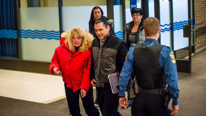 Patrick Brazeau struck woman, pushed her down stairs, court told