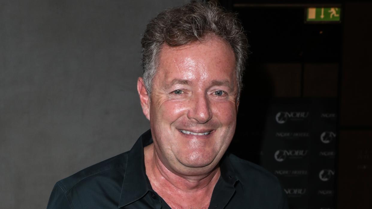 Piers Morgan had COVID earlier this year. (Brett Cove / SOPA Images/Sipa USA)