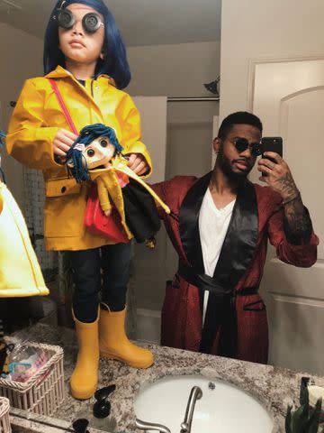 <p>Bryson Tiller/X</p> Bryson Tiller and his daughter Harley Loraine Tiller.