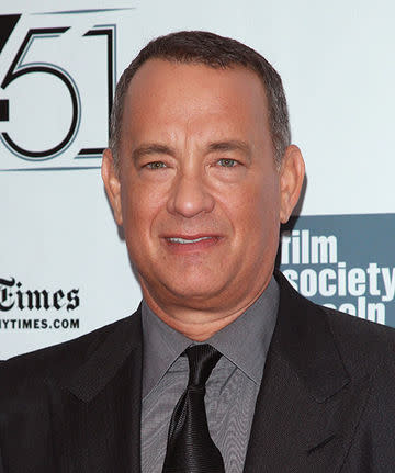 tom hanks at a screening of 'captain phillips.'