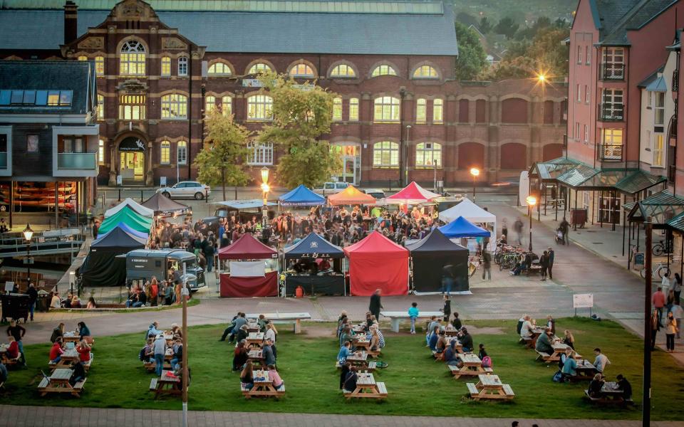 Exeter Street Food Market, Devon