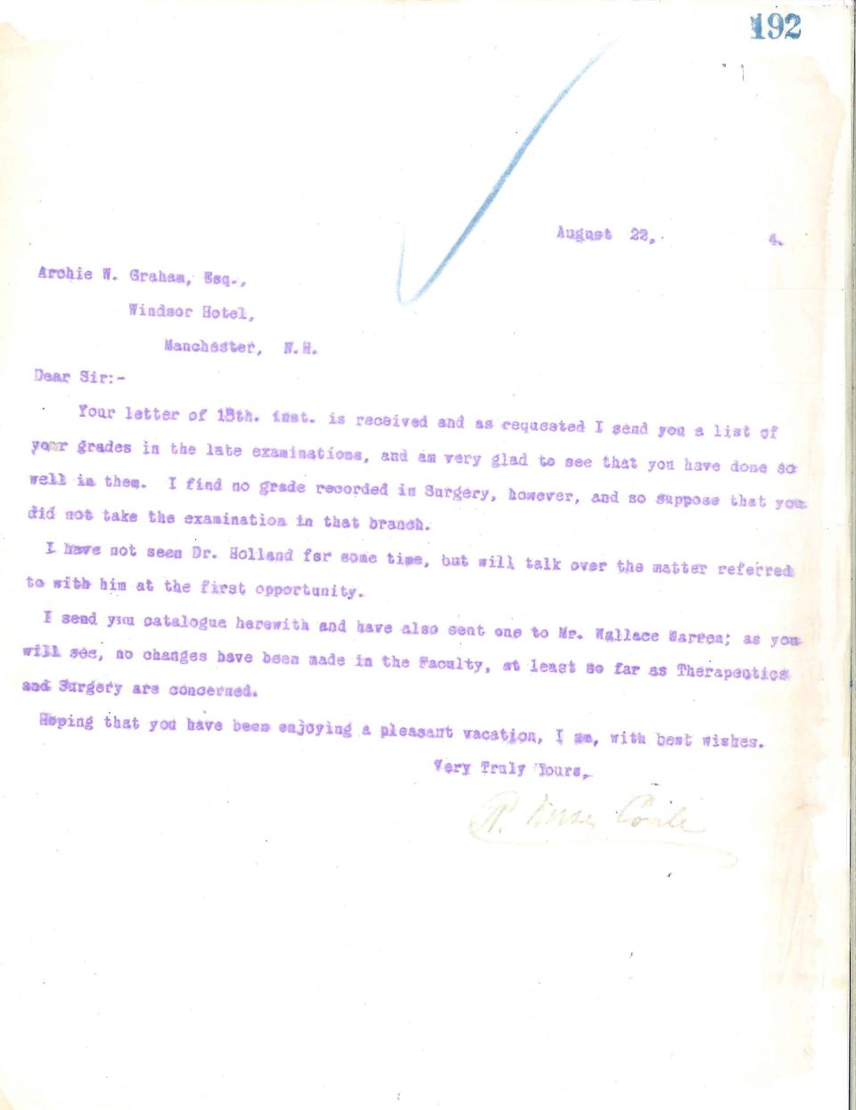 Larry Pitrof, executive director of the Medical Alumni Association of the University of Maryland, stumbled upon a stack of letters signed by baseball player and doctor Archibald “Moonlight” Graham, featured in "Field of Dreams," in the depths of the university's attic.