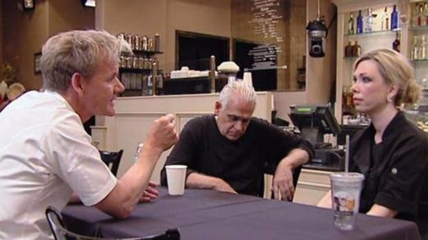 Screenshot from "Kitchen Nightmares"