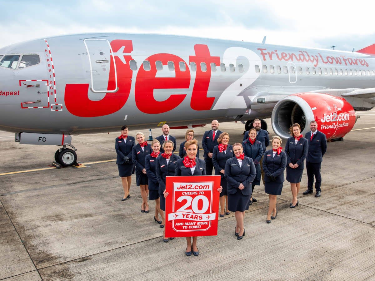 Happy birthday: The northern-based carrier has proved its critics wrong and is now a thriving business  (Jet2)