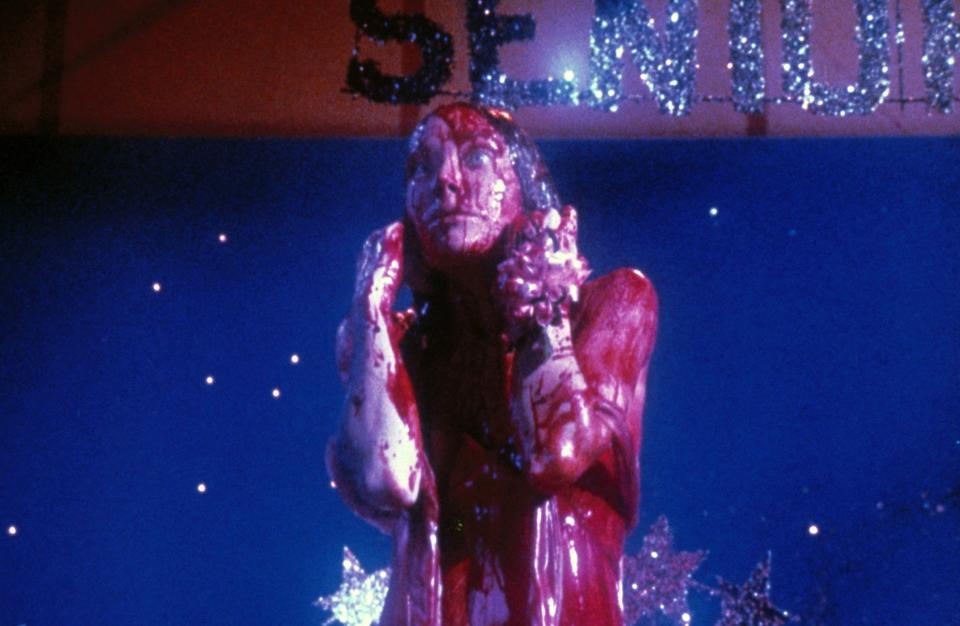 Original Film Title: CARRIE.  English Title: CARRIE.  Film Director: BRIAN DE PALMA.  Year: 1976.  Stars: SISSY SPACEK. Credit: UNITED ARTISTS / Album