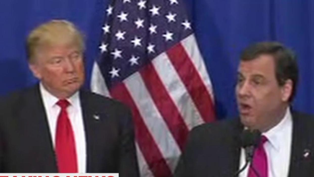 Chris Christie Endorses Trump