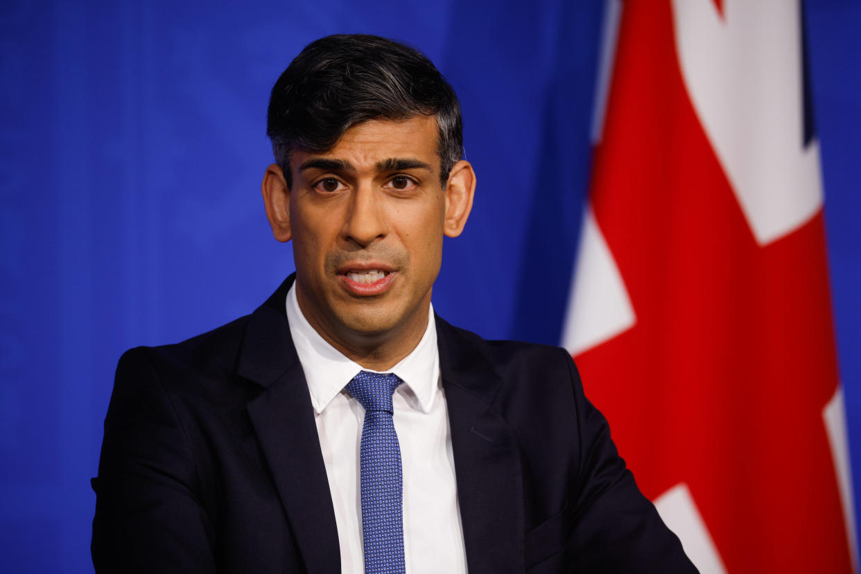 Le Premier ministre Rishi Sunak est « heureux que le ministère de l’Intérieur ait conduit ces opérations », a déclaré son porte-parole. Photo d’illustration.