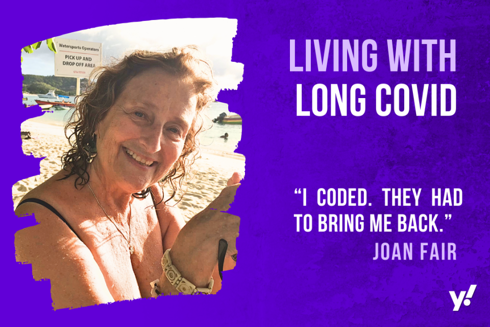 Joan Fair, 75, has long COVID, consisting of life-threatening heart palpitations, brain fog, and more. Here's what it's like — and how it changed her life.