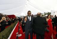 Actor Idris Elba arrives at the 22nd Screen Actors Guild Awards in Los Angeles, California January 30, 2016. REUTERS/Mario Anzuoni