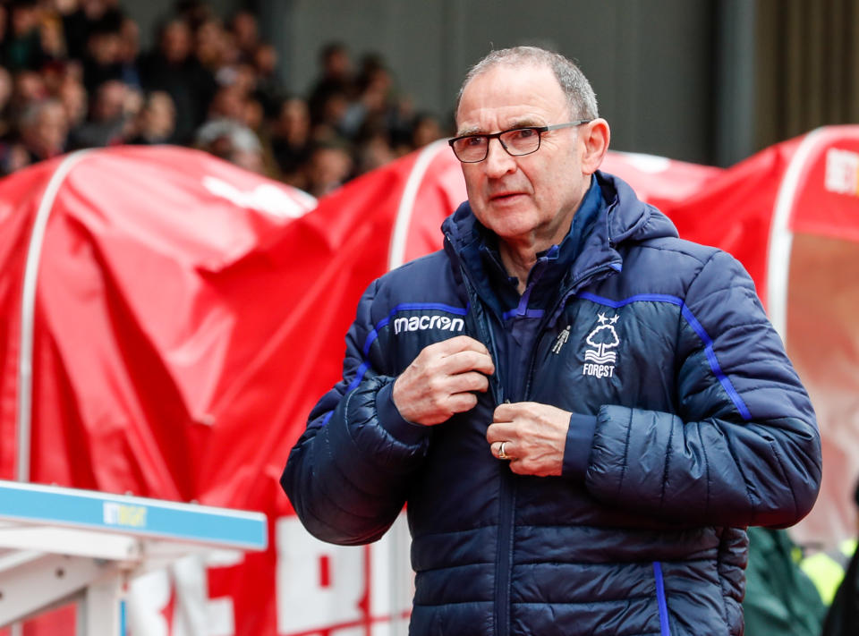 Martin O'Neill has been sacked by Nottingham Forest. (Photo by Andrew Kearns - CameraSport via Getty Images)