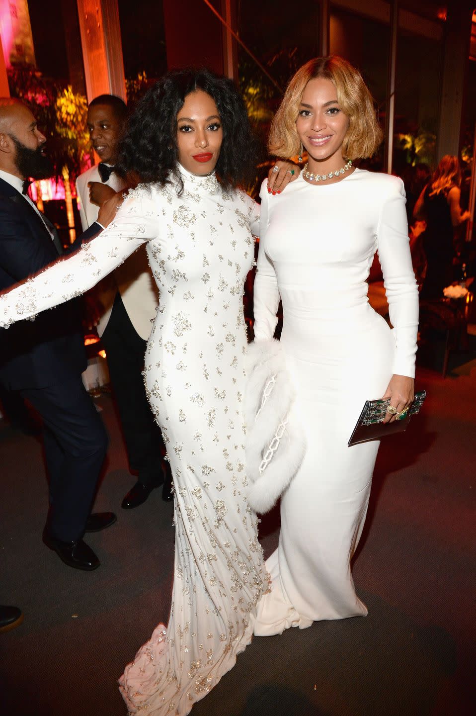 Solange and Beyoncé Knowles