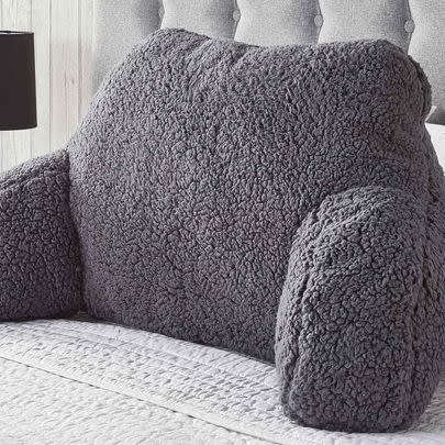 This teddy reading cushion is 1) incredibly comfy and 2) 50% off.