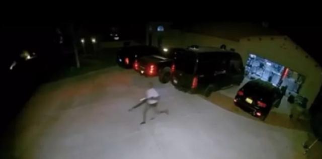 Video: Armed with shotgun, Jon Jones chases away alleged burglar