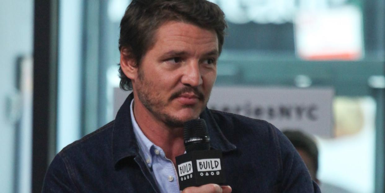 new york, ny september 12 actor pedro pascal attends build series to discuss his new film kingsman the golden circle at build studio on september 12, 2017 in new york city photo by steve zak photographygetty images