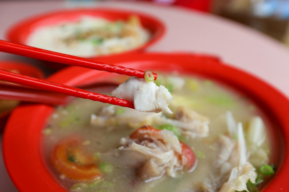 Cai Ji Fried Fish Soup 10 - fish meat