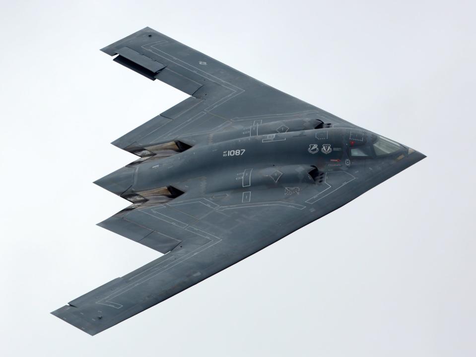 B-2 Spirit bomber US Air Force