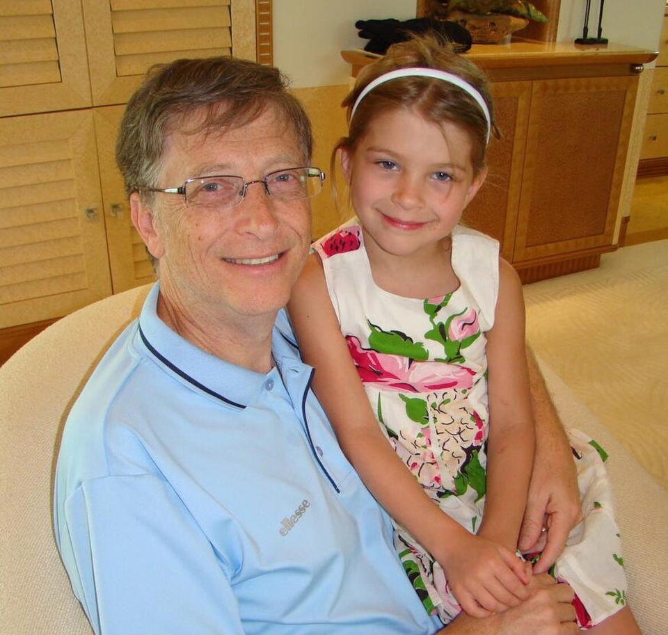 Bill Gates and daughter Phoebe