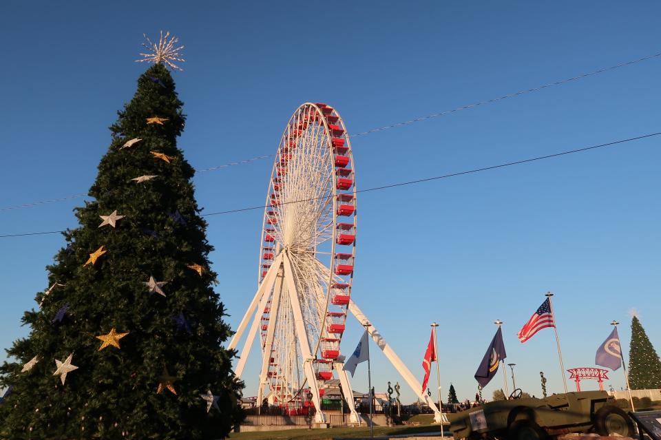 There are more than 1,500 Christmas trees in Branson.