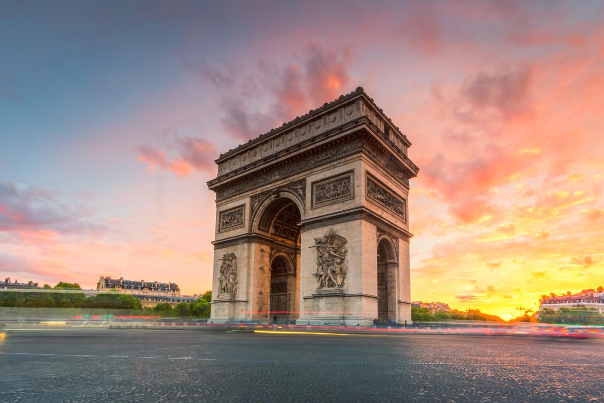 Arc de Triomphe in Paris, France