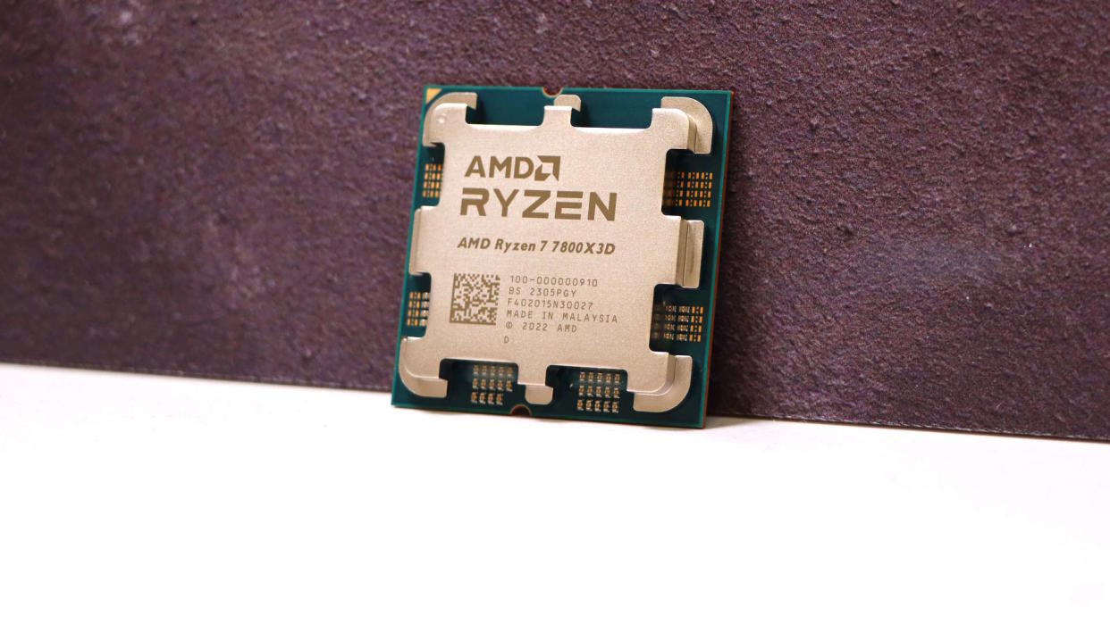 AMD Ryzen 7 7800X3D processor. 