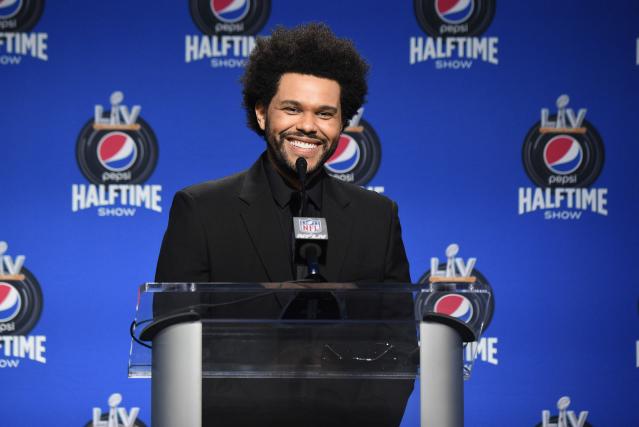 Who performed at the 2021 Super Bowl halftime show? The Weeknd