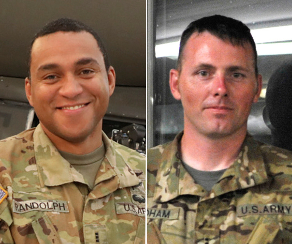 Tennessee National Guard soldiers Danny Randolph of Murfreesboro and Daniel Wadham of Joelton were killed when a UH-60 Black Hawk helicopter crashed near Huntsville, Alabama, Wednesday, Feb. 15, 2022.