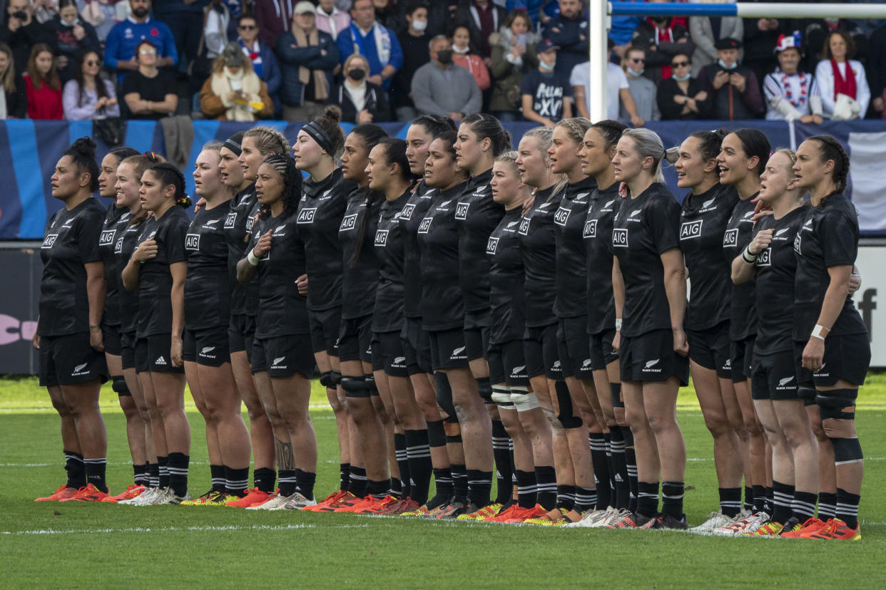 New Zealand Rugby women's team the Black Ferns. (Getty Images)