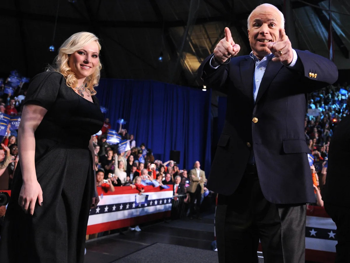 John McCain was 'appalled and embarrassed' by Meghan McCain's tantrums, former c..