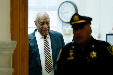 Actor and comedian Bill Cosby arrives for the first day of his sexual assault trial at the Montgomery County Courthouse in Norristown, Pennsylvania, U.S. June 5, 2017. REUTERS/Eduardo Munoz/Pool