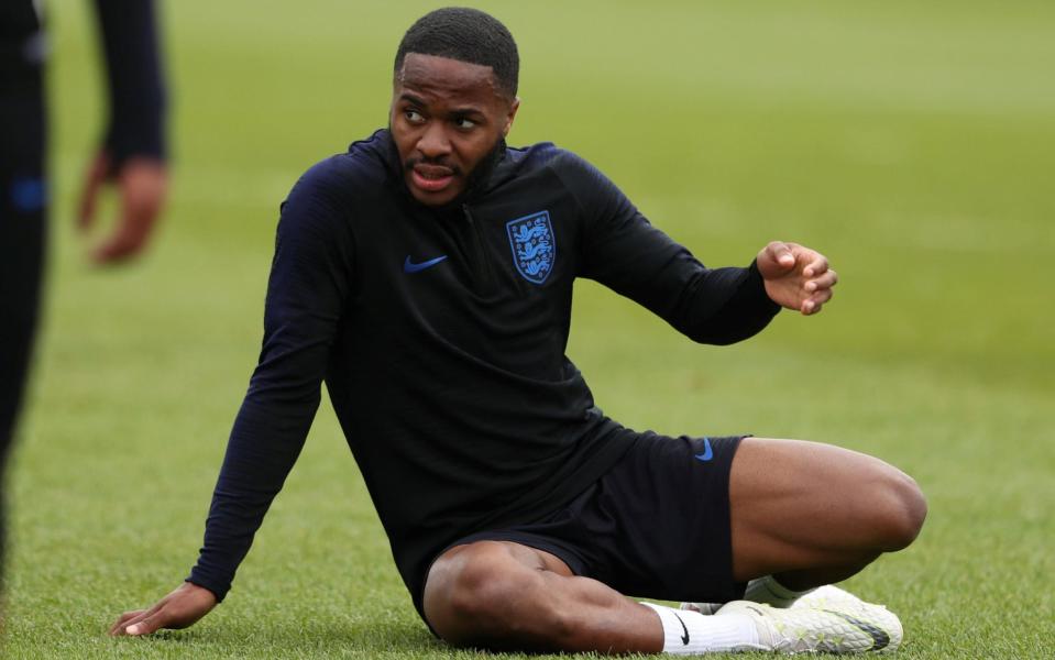 Raheem Sterling is one of two standout players in the England team - REUTERS