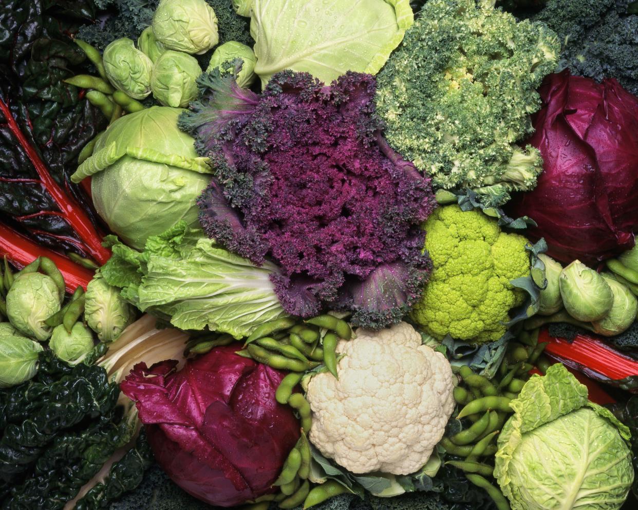 group of cruciferous vegetables