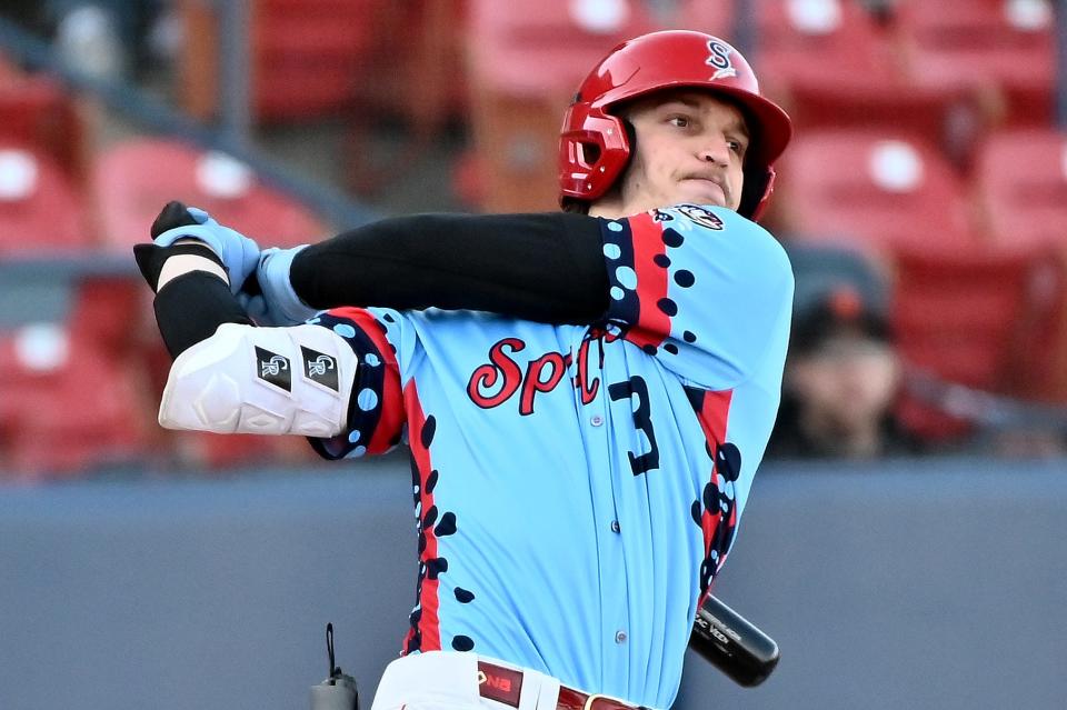Zac Veen currently plays for the High-A Spokane Indians in the Colorado Rockies Organization. The Spruce Creek product was named the franchise's top minor-league performer of 2021.