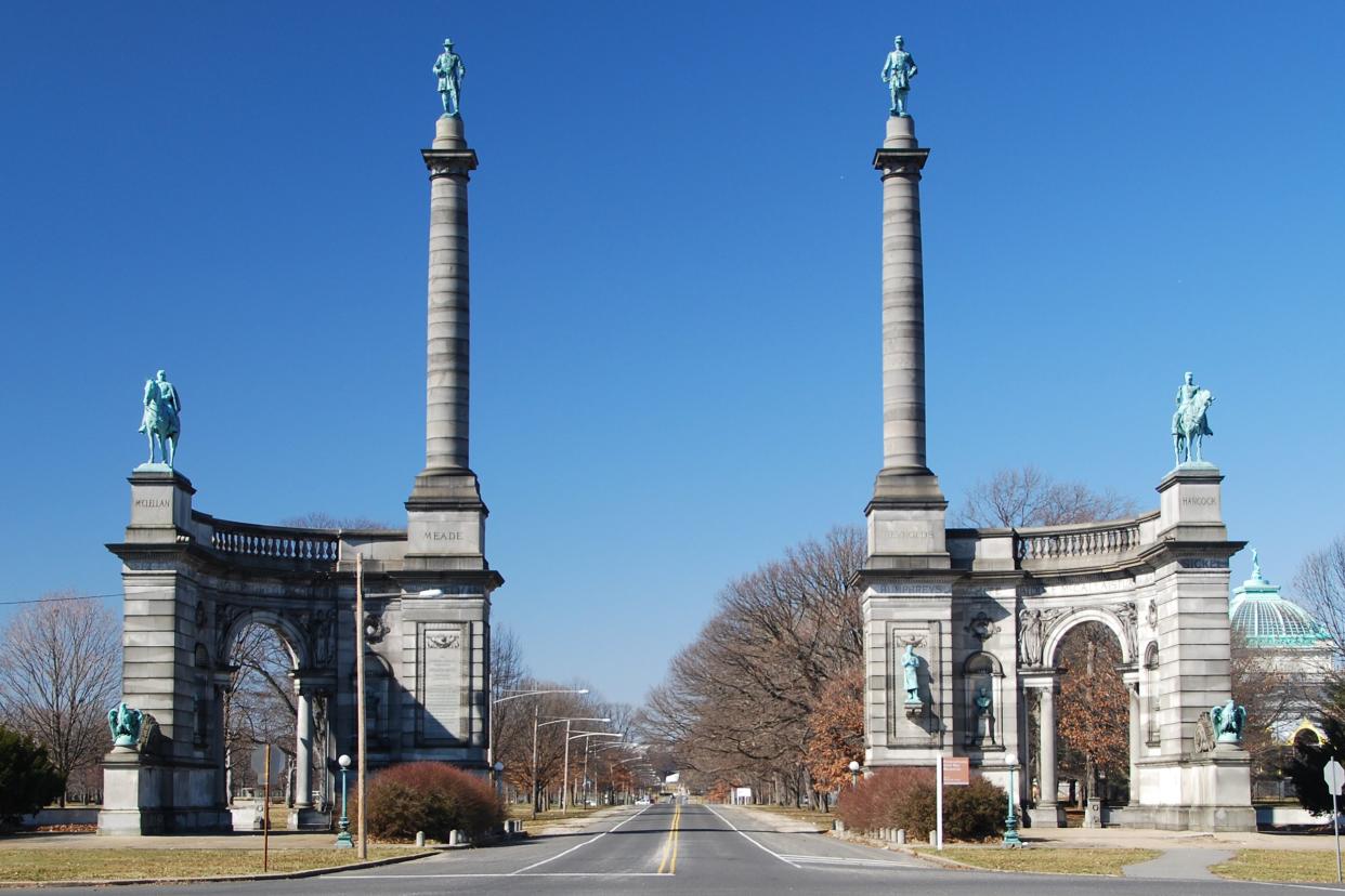 Smith Memorial Arch in Philadelphia, Pennsylvania