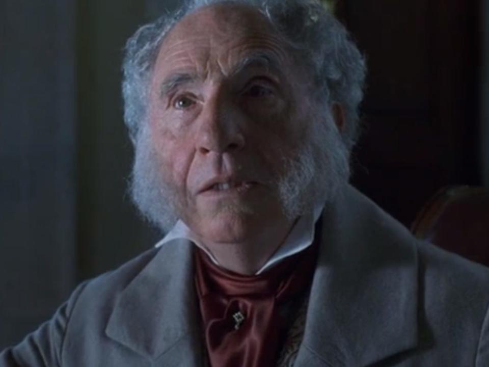 martin van buren as portrayed in "amistad."