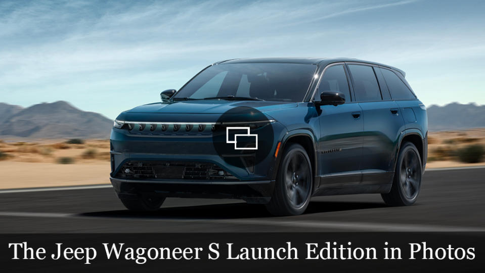 The Jeep Wagoneer S Launch Edition in Photos