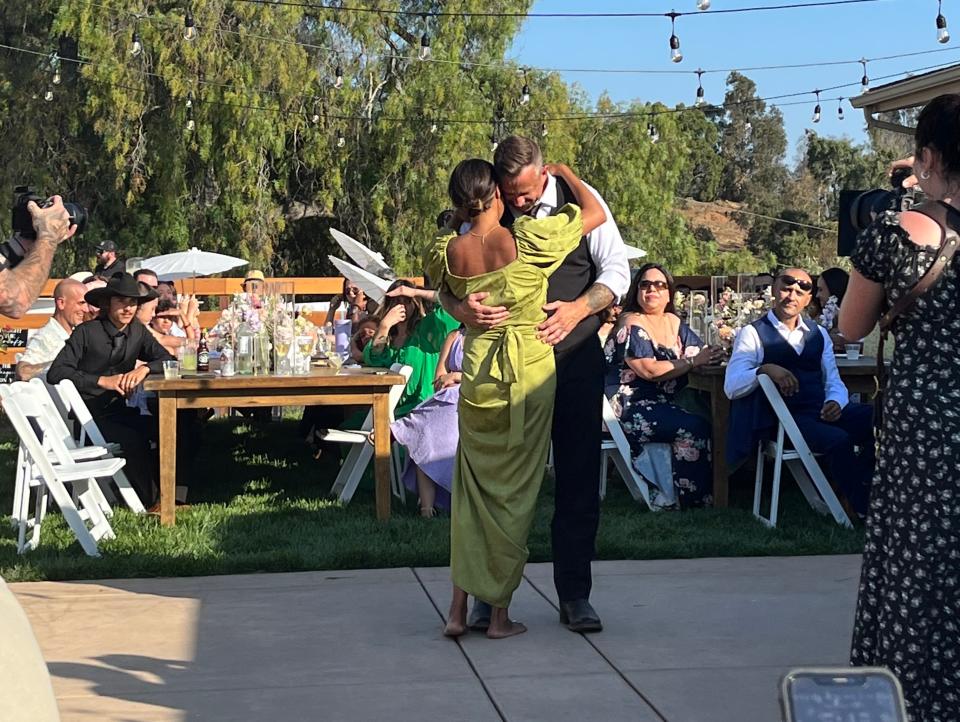 Jacque and Chris Ford First Dance TikTok