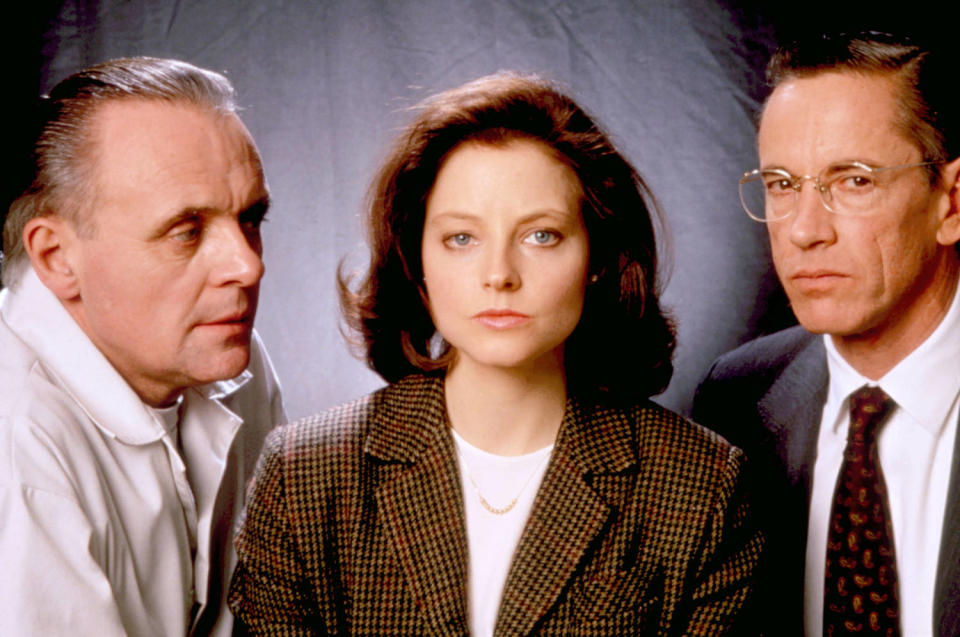 Anthony Hopkins, Jodie Foster, Scott Glenn (Everett Collection)