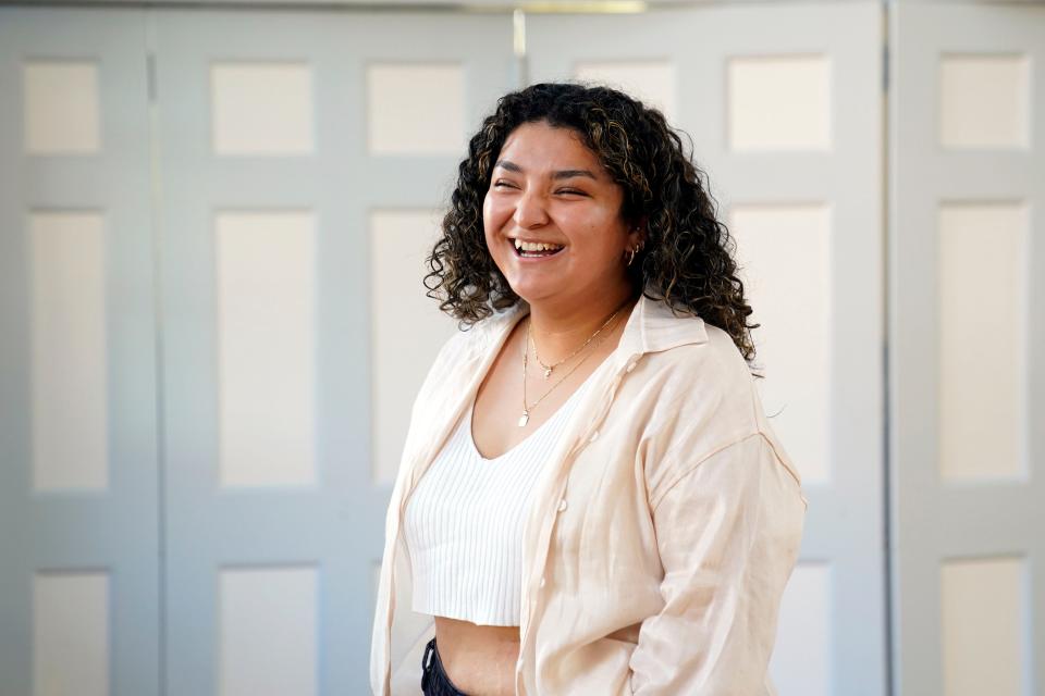 Erika Martinez, youth organizer for Make the Road New Jersey, photographed in Elizabeth on Thursday, Oct. 5, 2023.