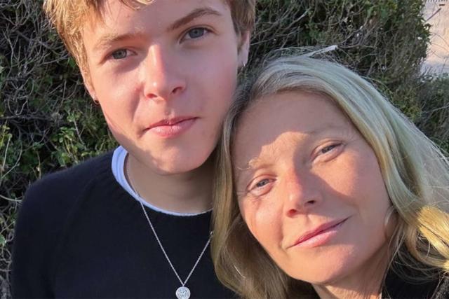 Gwyneth Paltrow Shares Sweet Moment with Son Moses, 17, as the Two Pose for  a Sunny Selfie - Yahoo Sport