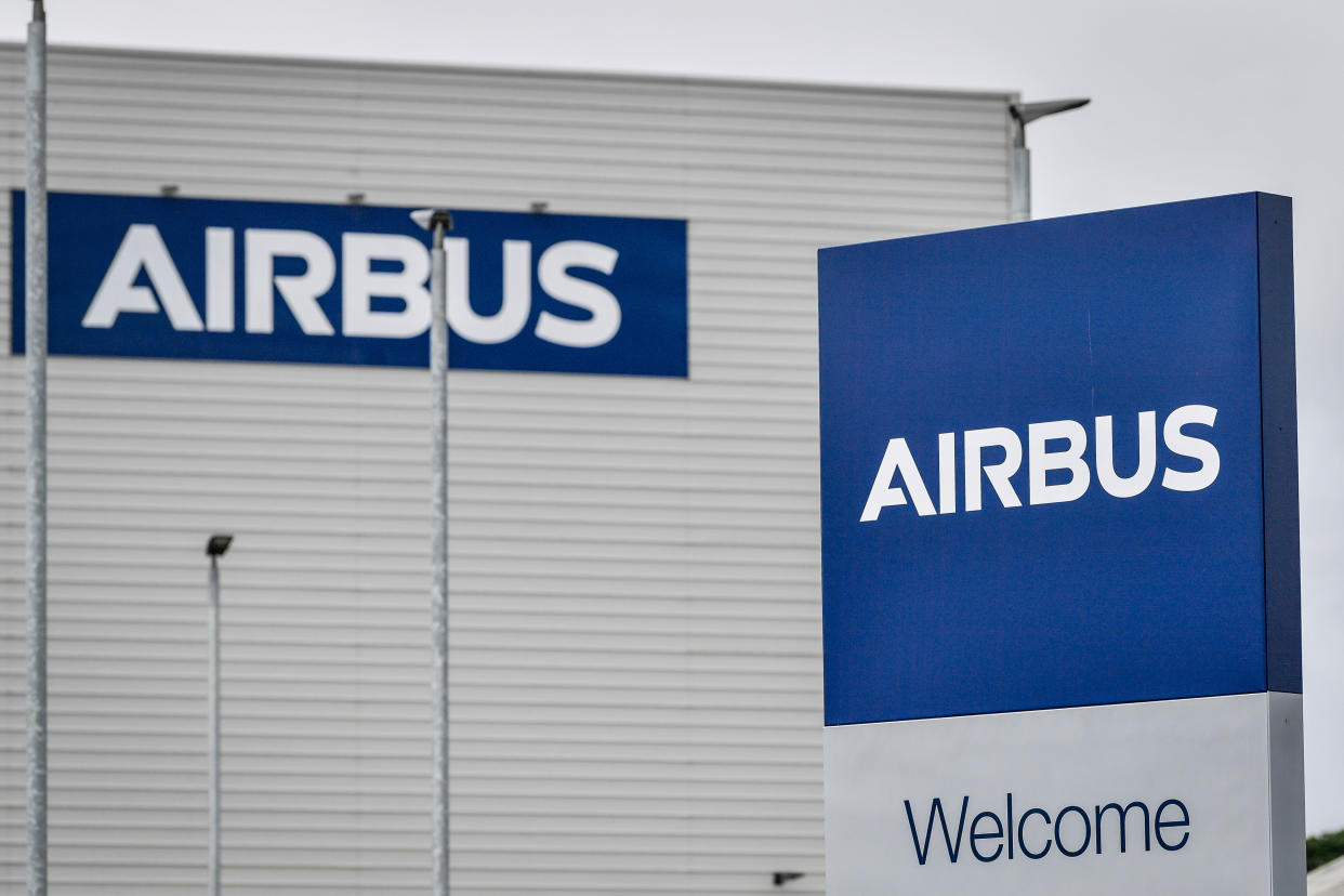The Airbus factory at Filton in Bristol