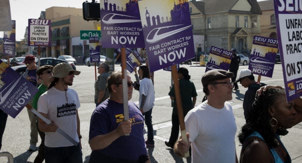 Rapid Transit Walkout Resumes, Threatening Chaos