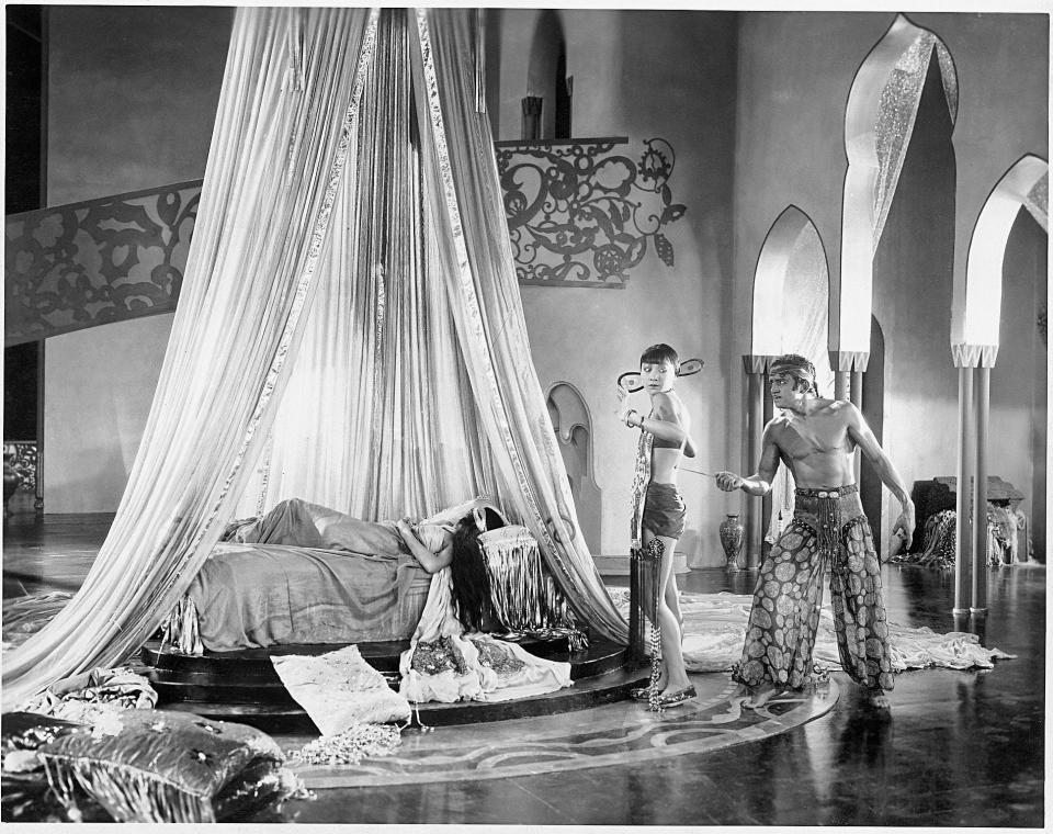 "The Thief of Bagdad," 1924. Anna May Wong, Douglas Fairbanks