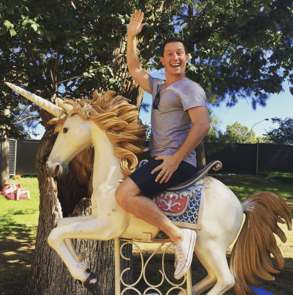 The Aussie star's whimsical humour has won him fans both here and in the US. Photo: Instagram/rovemcmanus.