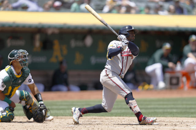 Albies homer helps Braves beat Oakland 4-2, drop A's to 12-46 - ABC7 San  Francisco