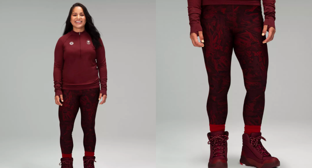 Lululemon x Team Canada Chase The Chill leggings will keep you
